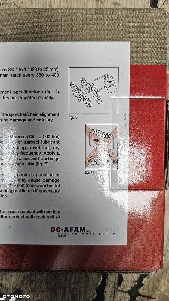 Zestaw napędowy Dyna Chain łańcuch DC520MX0 zębatki 14/50 KTM EXC-R 530 - 8