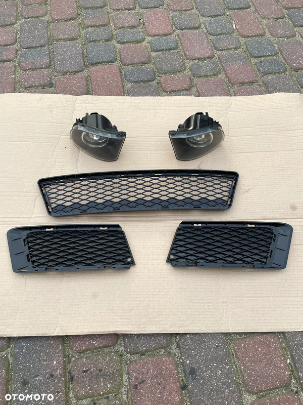 bmw e92 e93 halogeny kratki kratka zderzaka oryginał