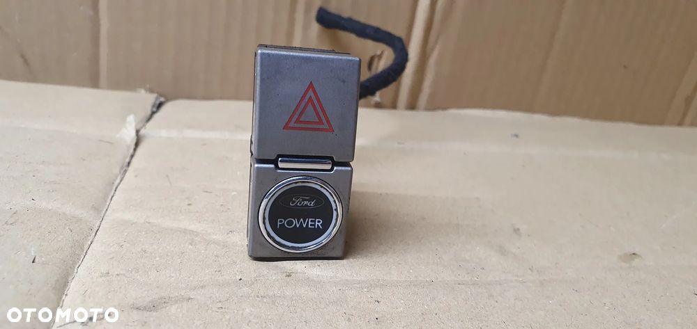 Przycisk przełącznik włącznik Start Stop POWER Awaryjnych Ford Kuga MK1 9V4T-13A350-AA - 1