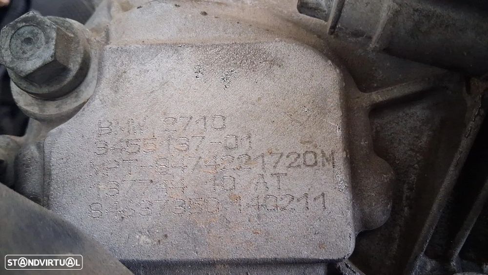 Caixa Velocidades HRD BMW X3 E83 M47 D20 204D4 150cv de 2006 - 9