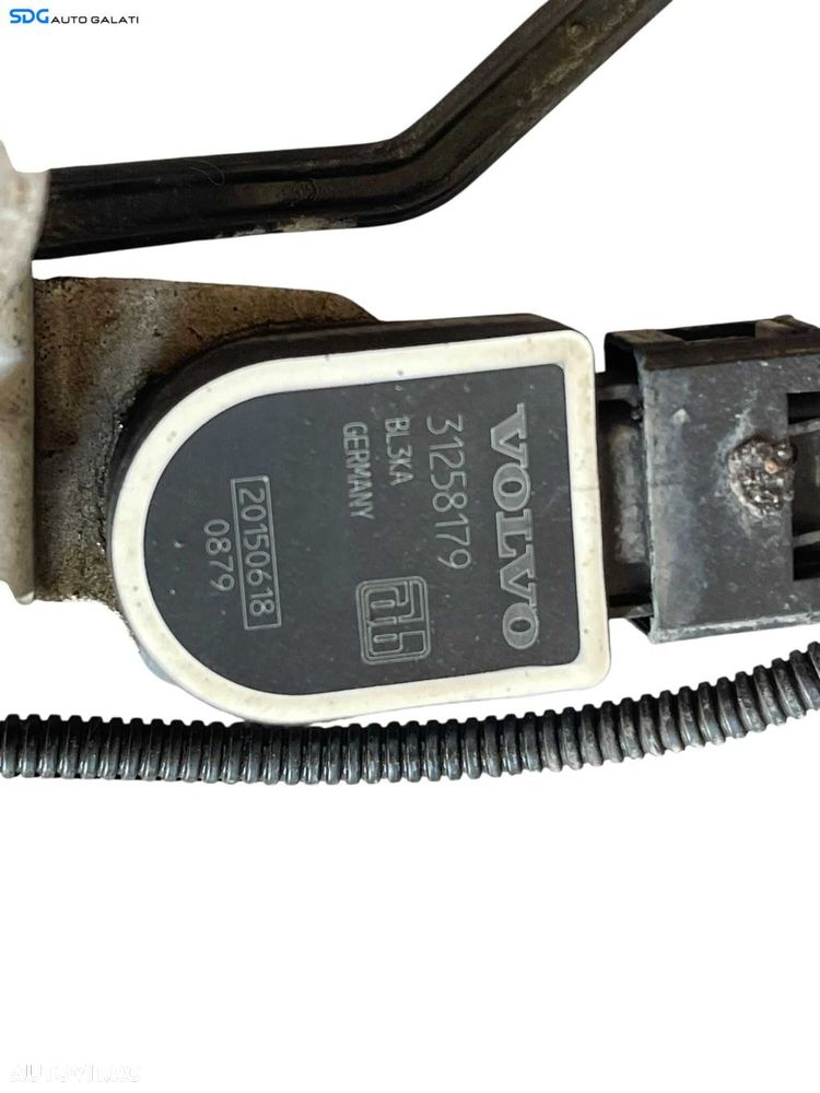 Senzor Pozitie Reglaj Far Faruri Dreapta Fata Complet cu Suport Tija Tije Volvo V60 2010 - 2018 Cod 31340262 31258179 [B4543] - 5