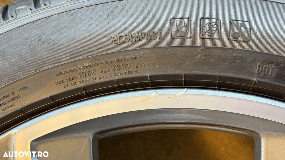 Vând jante originale Mercedes G-class pe 21” cu anvelope de iarnă - 7