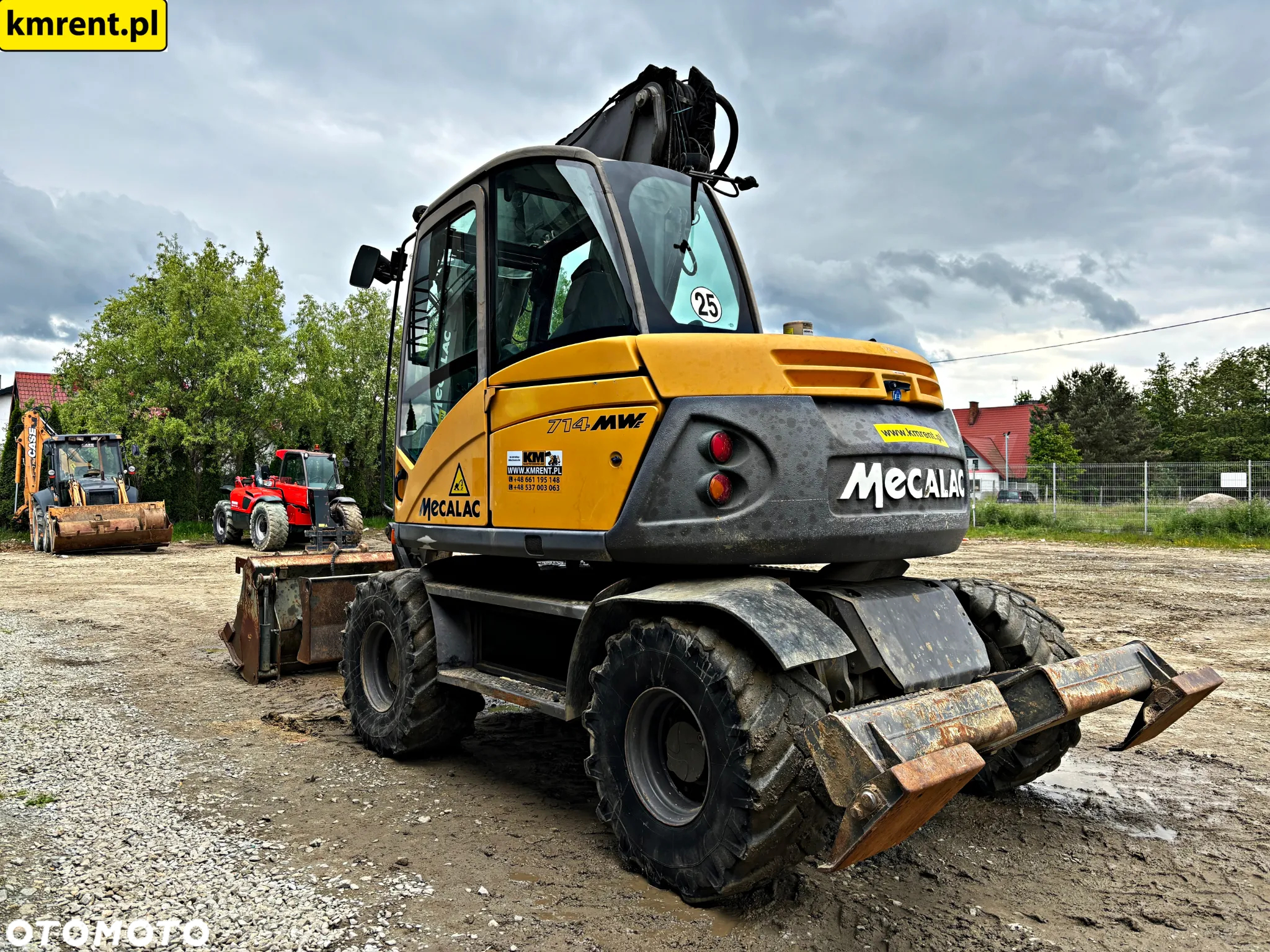 Mecalac 714 MW KOPARKA KOŁOWA 2013R. | CAT LIEBHERR 313 315 312 JCB JS 145 - 15
