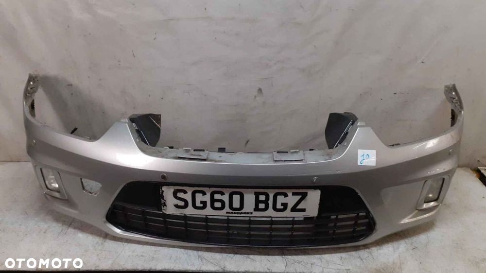 [] ZDERZAK PRZÓD PRZEDNI DO FORD C-MAX LIFT FL PDC CZUJNIKI 03 SREBRNY HALOGENY - 5