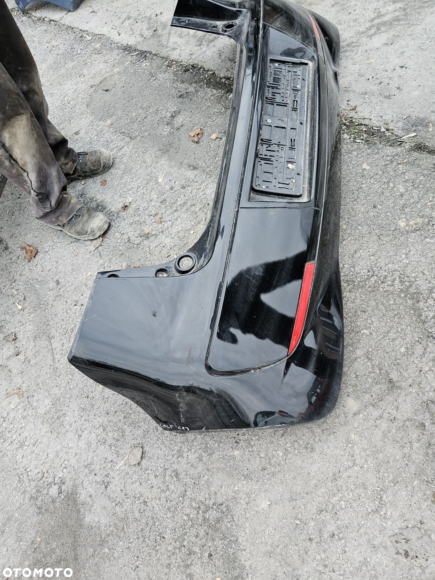 Mitsubishi Colt cz3 zderzak tył tylny - 3