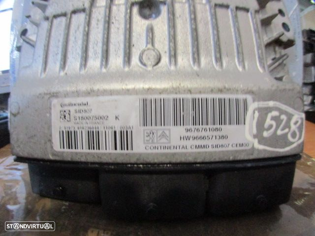 Centralina 9676761080  9666571380  9663123380   966689568002 CITROEN C4 PICASSO 2011 1.6HDI 112CV 5P CINZA CONTINENTAL - 3