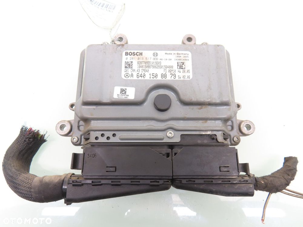 STEROWNIK MERCEDES W245 B 180 CDI A6401508879 0281013517 - 1