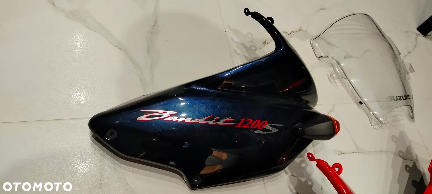 SUZUKI BANDIT 600 1200 OWIEWKA LAMPA STELAŻ BOCZEK - 6