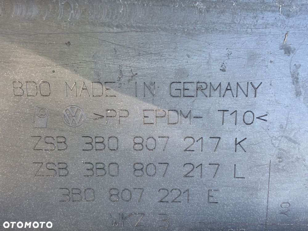 VW PASSAT B5 LIFT ZDERZAK PRZÓD  PRZEDNI  SPRYSK  KOMPLET - 10