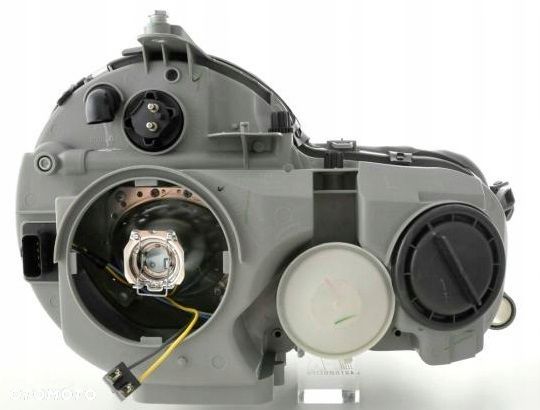 reflektory lampy kpl tuning soczewka h7 mercedes e-klasa 210 lift 1999-2003 - 2