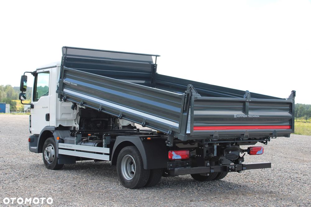 MAN TGL 12.220 12.250 Nowy 3-stronny WYWROT Kiper Wywrotka Manual Klima Blokada mostu TGM Atego Eurocargo Midlum - 7