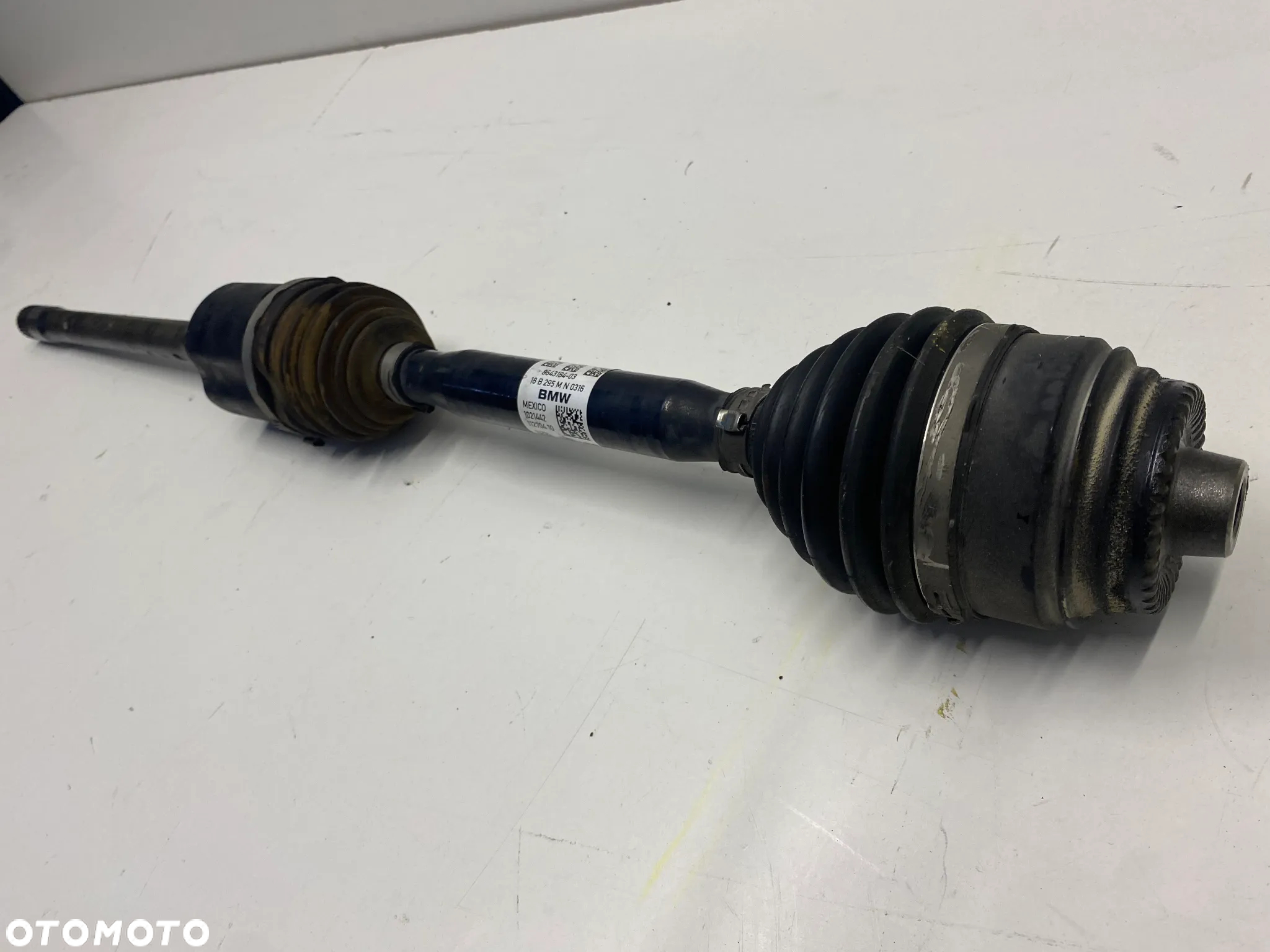 BMW X3 G01 X4 G02 PÓŁOŚ PRAWA PRZÓD PRZEDNIA 8643184 IDEALNA ORYGINAŁ - 8