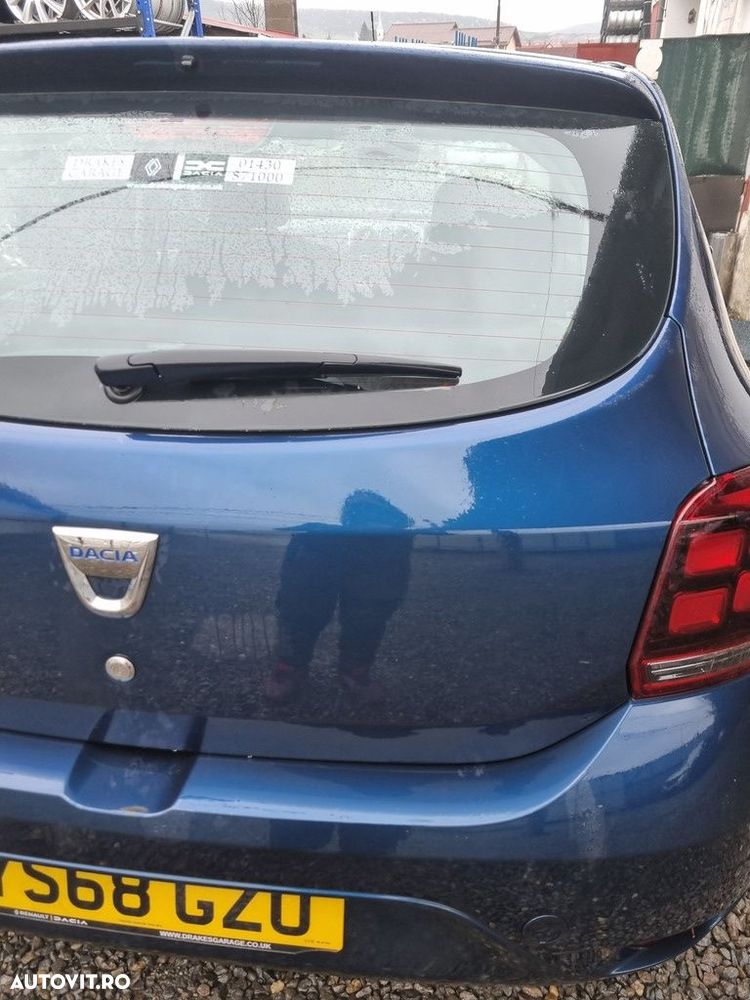 Haion Cu Luneta Dacia Sandero 2 Facelift 2016 - 2020 Hatchback 4 Usi BLUE TERPR (1488) - 3