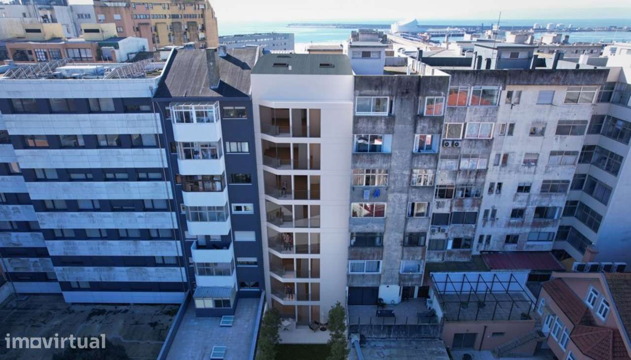 Apartamento T1 com terraço, em construção, Serpa Pinto, Matosinhos - Grande imagem: 2/7
