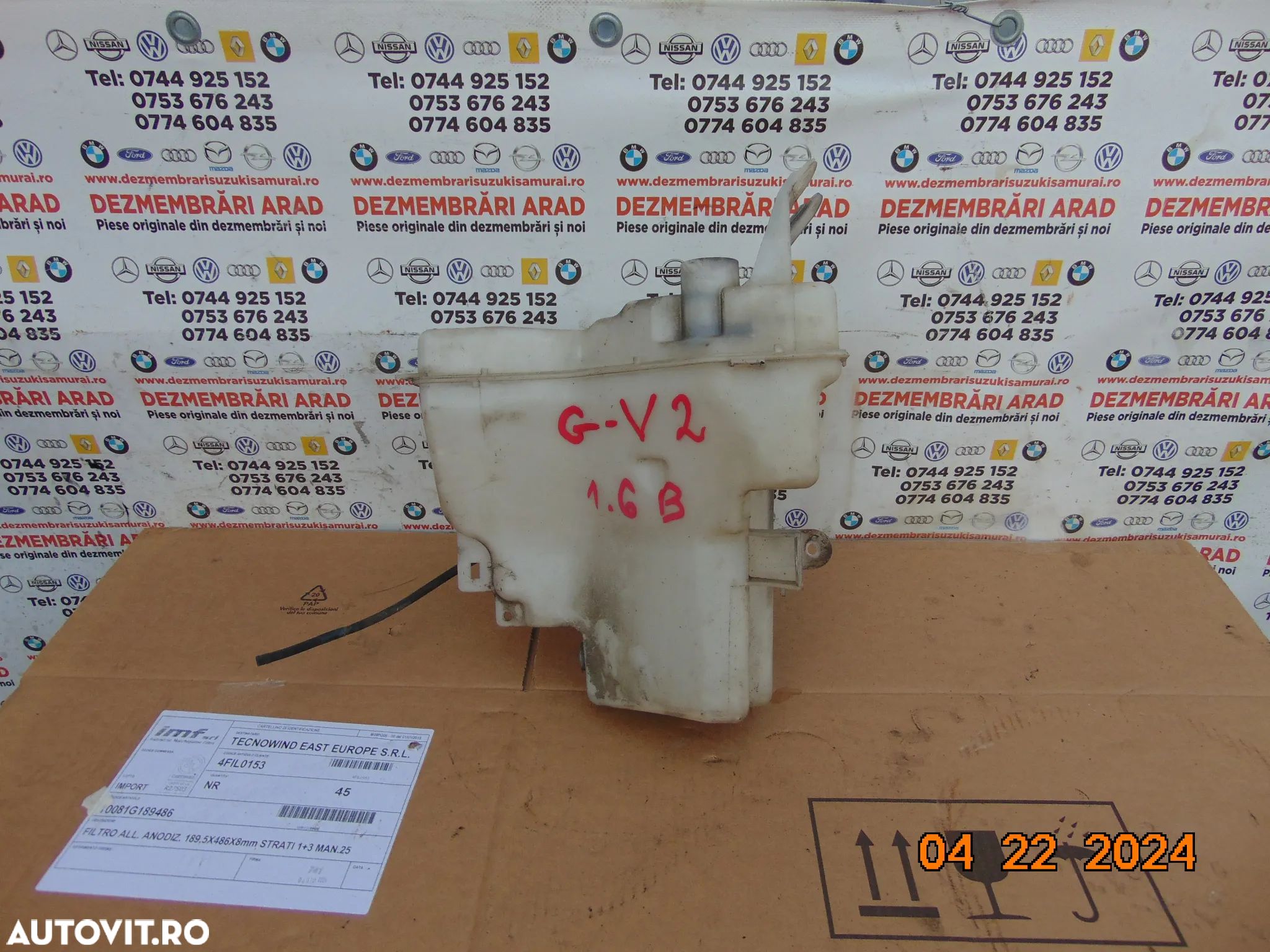 Vas stropgel Suzuki Vitara 2005-2012 vas lichid parbriz suzuki grand vitara 2 - 1