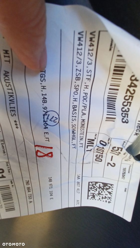 VW ID7 ZDERZAK TYLNY IDEALNY NOWY LA7C - 4