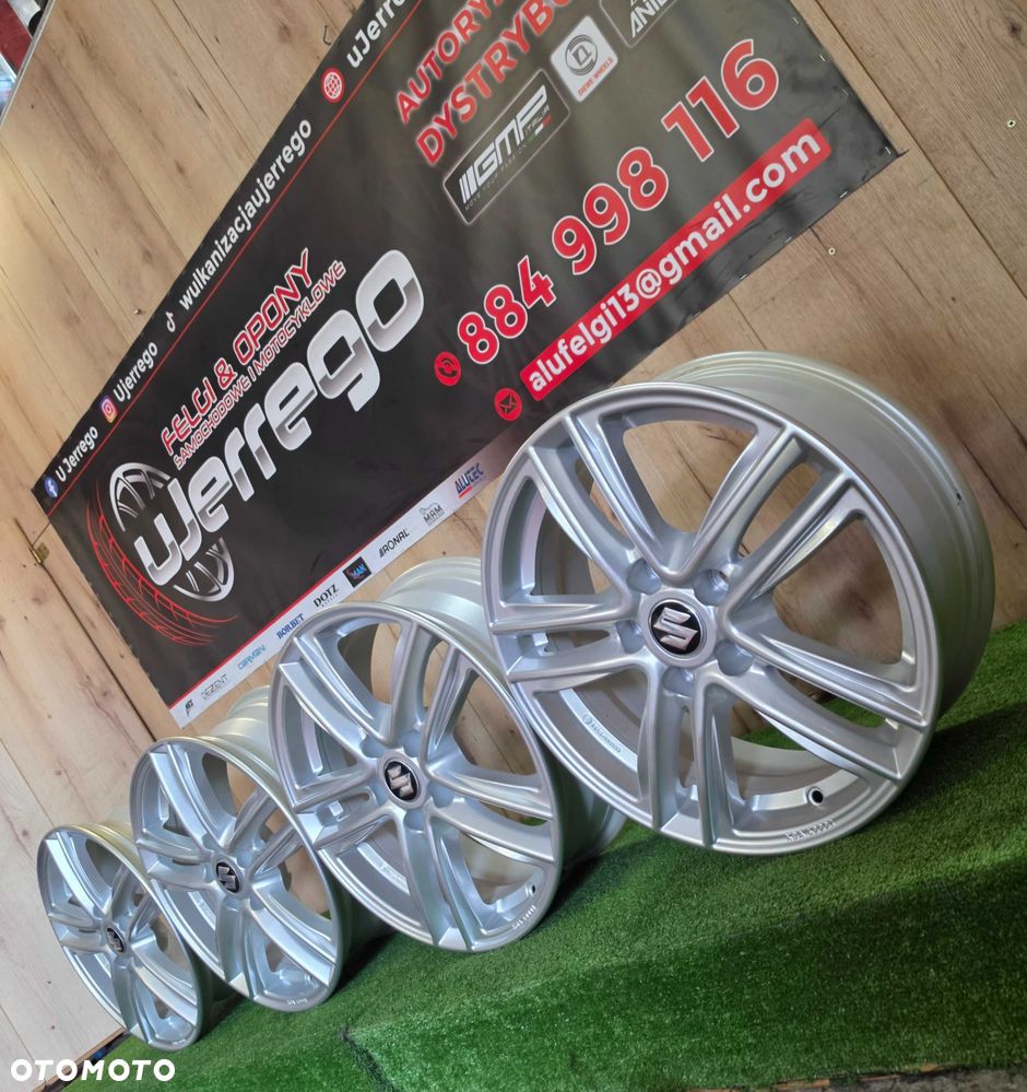 Nowe alufelgi SUZUKI 17x5x114,3 - Kizzashi, S-cross, Swift, SX4, Vitara - 5