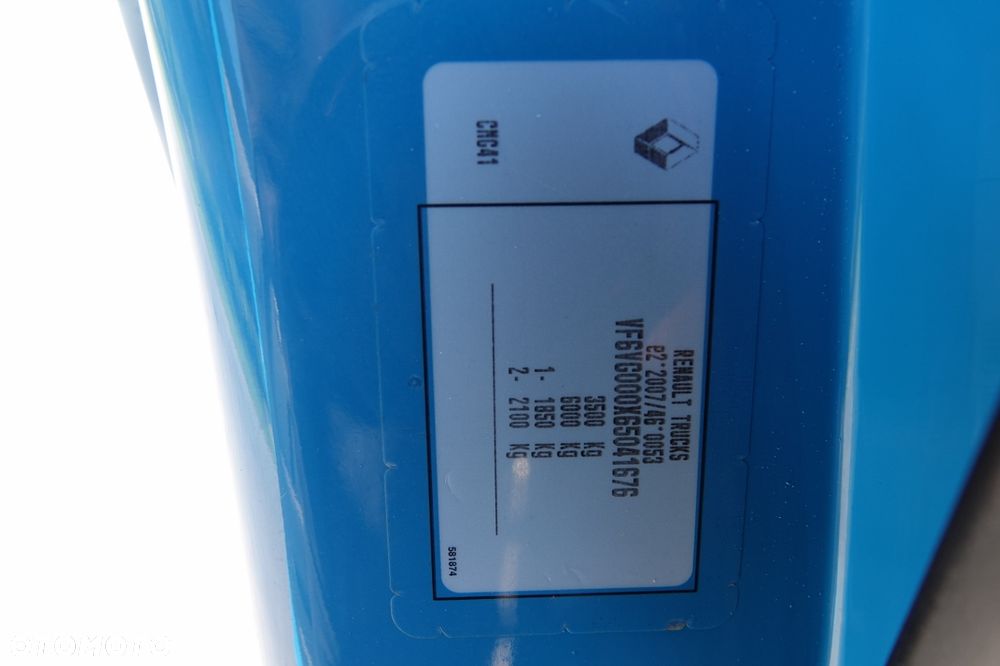 Renault MASTER / KONTENER / WINDA DHOLLANDIA - 750 KG / DMC: 3500 KG / SPROWADZONY - 36