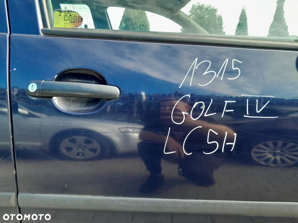 VW GOLF IV DRZWI PRAWE PRZEDNIE PRAWY PRZÓD KOLOR: LC5H - 2