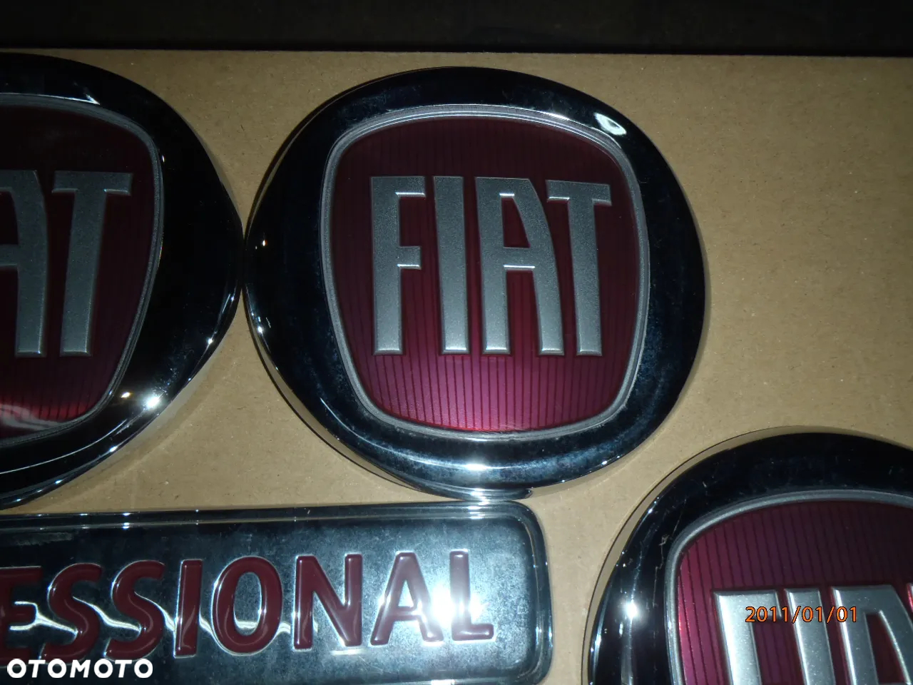 LOGO EMBLEMAT ZNACZEK NAPIS ducato maxi professional FIAT ducato fiorino scudo doblo TALENTO oryginał nowe - 17