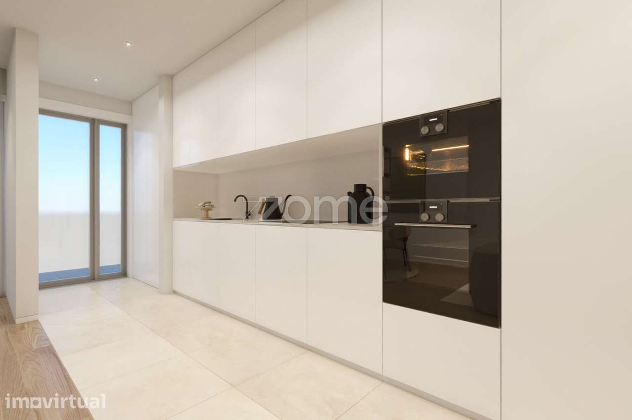 Apartamento T1+1 com garagem no Centro da Maia! - Grande imagem: 5/15