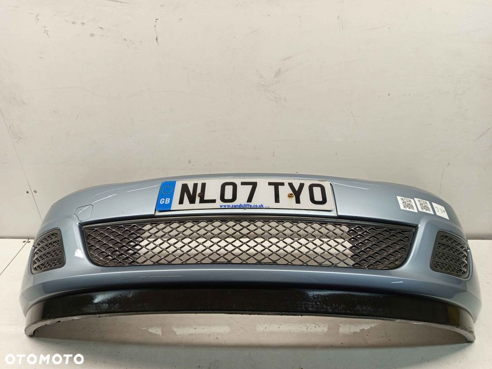 + ZDERZAK PRZÓD PRZEDNI FORD FIESTA MK.6 6 VI LIFT FL J4 BŁĘKITNY - 1
