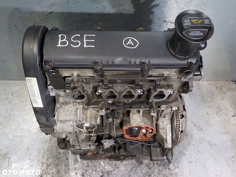 VW GOLF V AUDI A3 8P SEAT LEON SILNIK 1.6 8V BSE PRZEBIEG 132 TYS - 8