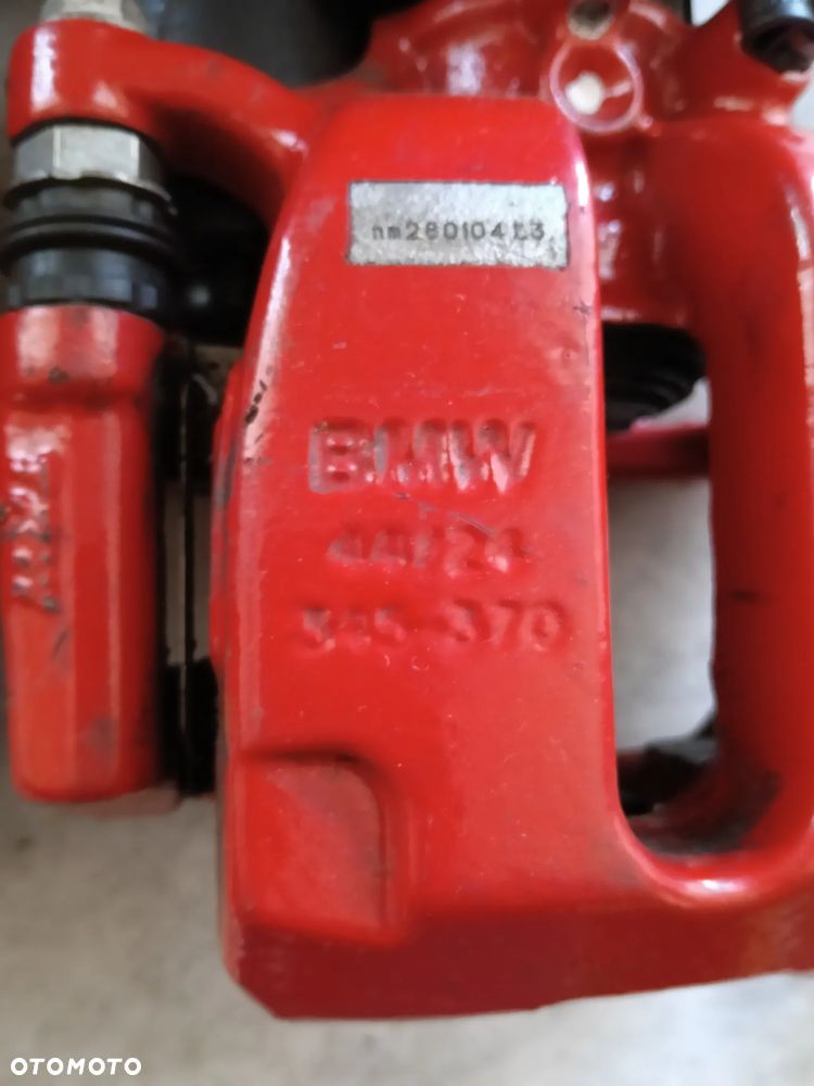 Zaciski BMW G30 G01 G02 348mm M-Pakiet Czerwone - 7