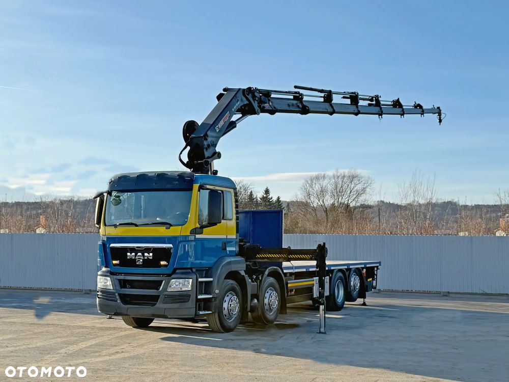 MAN TGS 32.440* Platforma 7,20m + HIAB 322 E - 7 HIPRO + PILOT * STAN BDB - 2