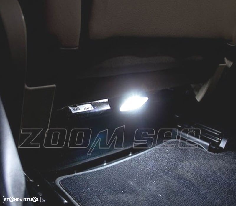KIT COMPLETO 17 LAMPADAS LED INTERIOR PARA MERCEDES E CLASE S210 ESTATE WAGON E420 E320 95-01 - 5