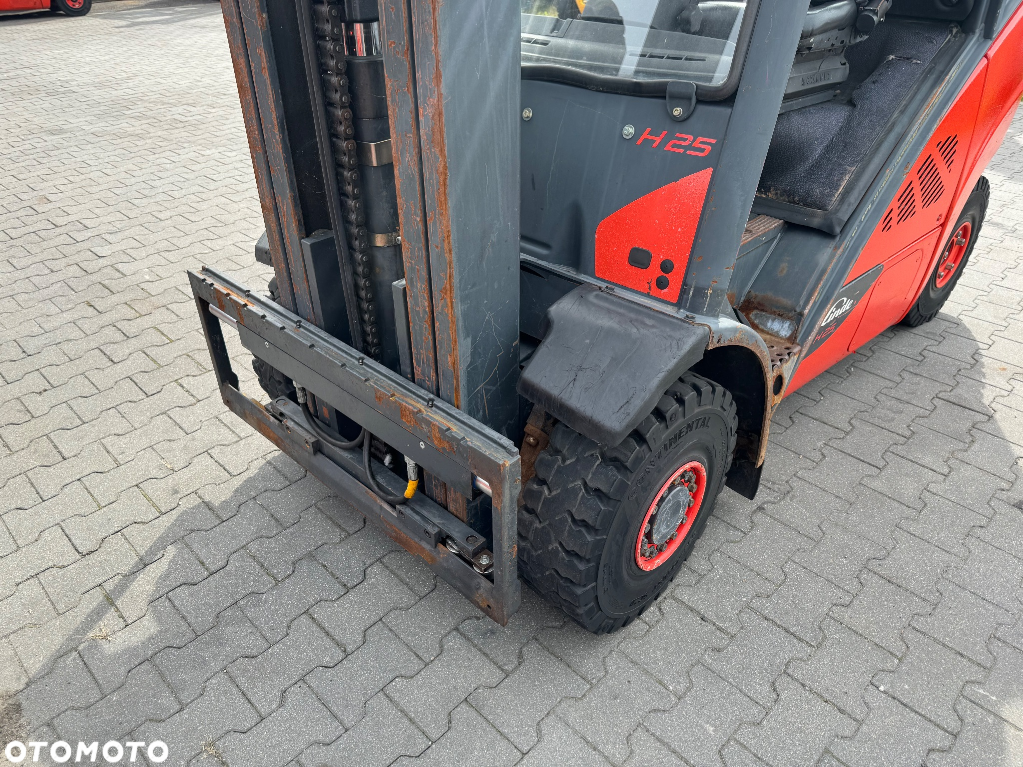 Linde H25 Evo triplex wolny skok 6870mth kabina przesuw h20 toyot - 4