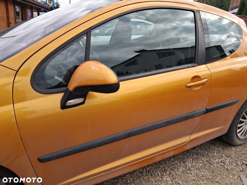 DRZWI LEWE PRZOD PEUGEOT 207 3D KHW - 3
