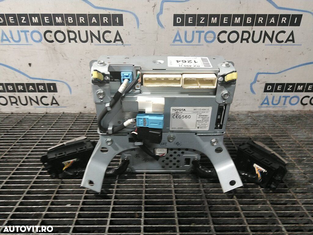 Afisaj bord Lexus RX 400 H 2004 - 2009 (1264) + butoane comanda clima avarii și meniu cd ... - 2