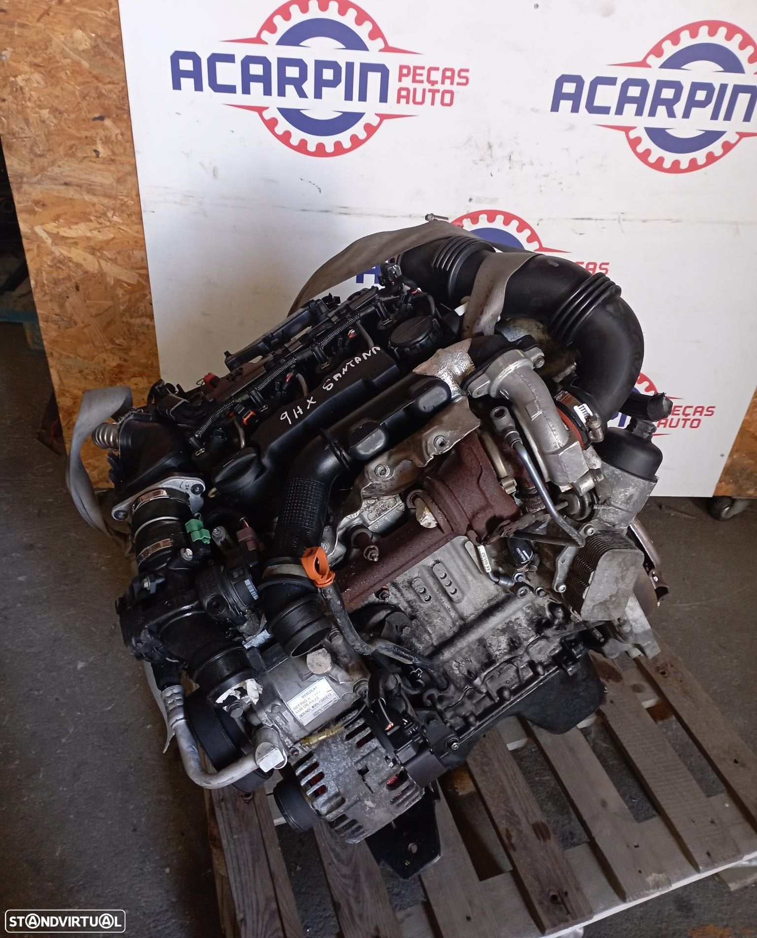 Motor Santana 300/350 1.6 Hdi Ref: 9HX - 1