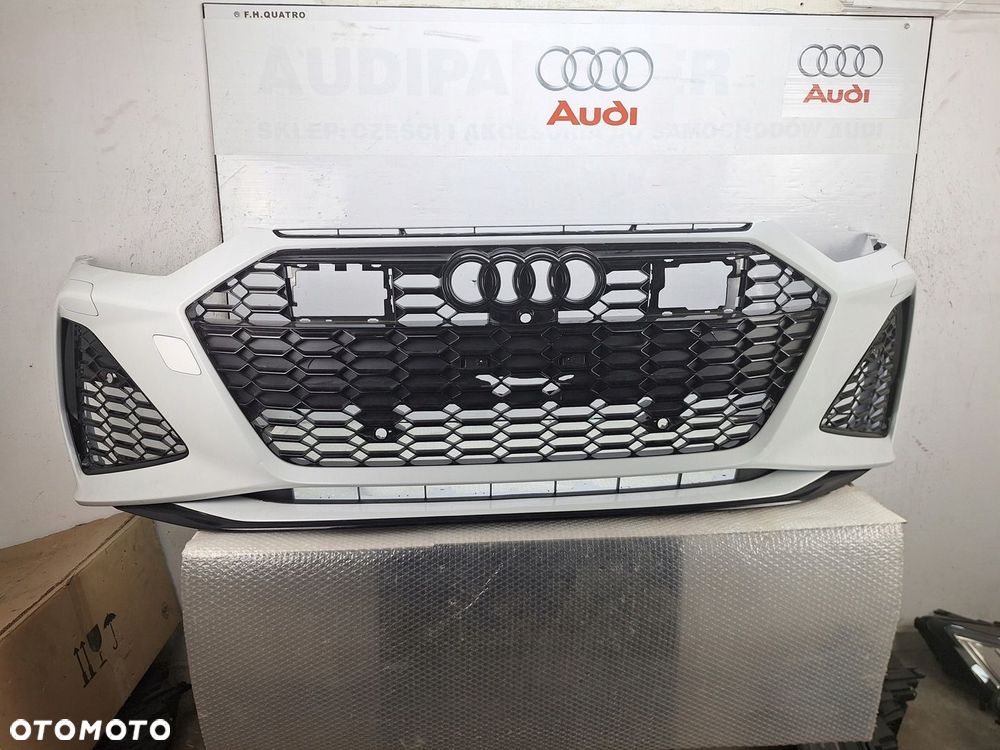 ZDERZAK AUDI RS7 RS-7 4K 4K0 C8 2019-2024 ORYGINAŁ OE ASO GRILL 6XPDC - 1