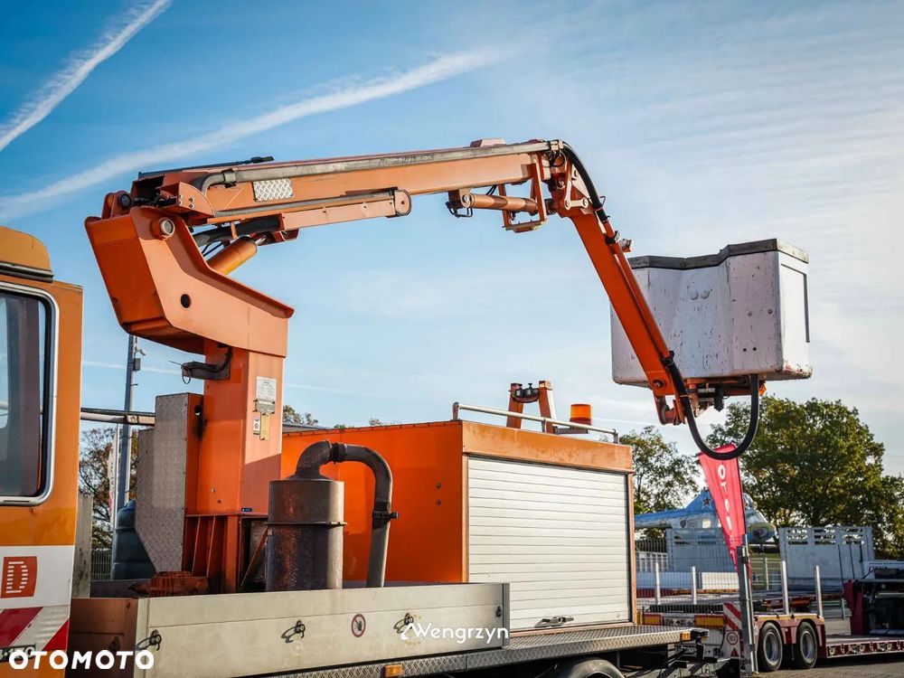 MAN MAN 14.170F Podnośnik koszowy - pojazd dwudrogowy do obsługi sieci trakcyjnej - 25