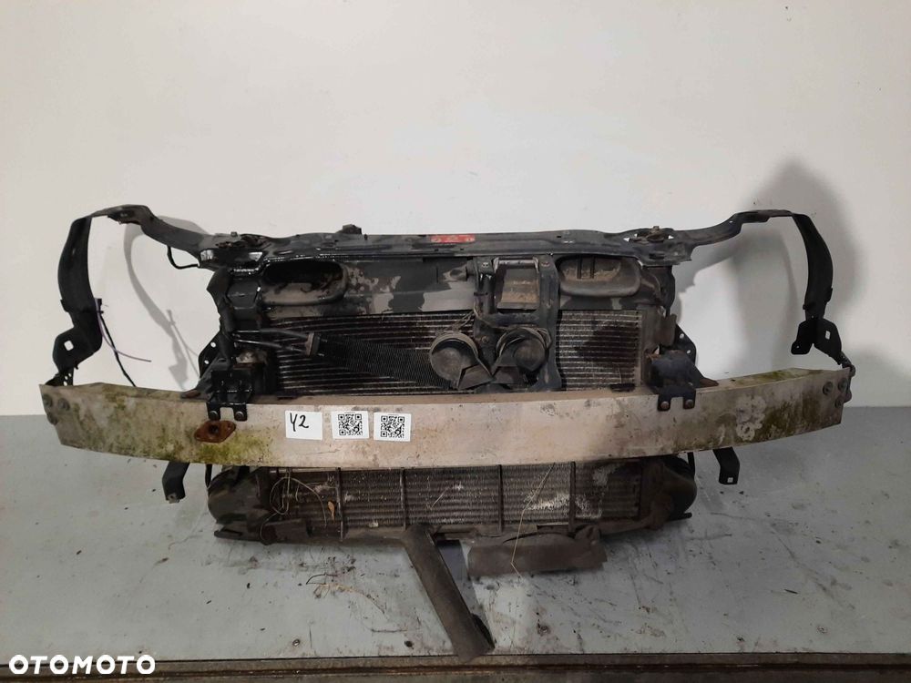 } PAS PRZEDNI MERCEDES BENZ W203 C KLASA 2.2 DIESEL WENTYLATOR WZMOCNIENIE CZOŁOWE CHŁODNICE KOMPLET