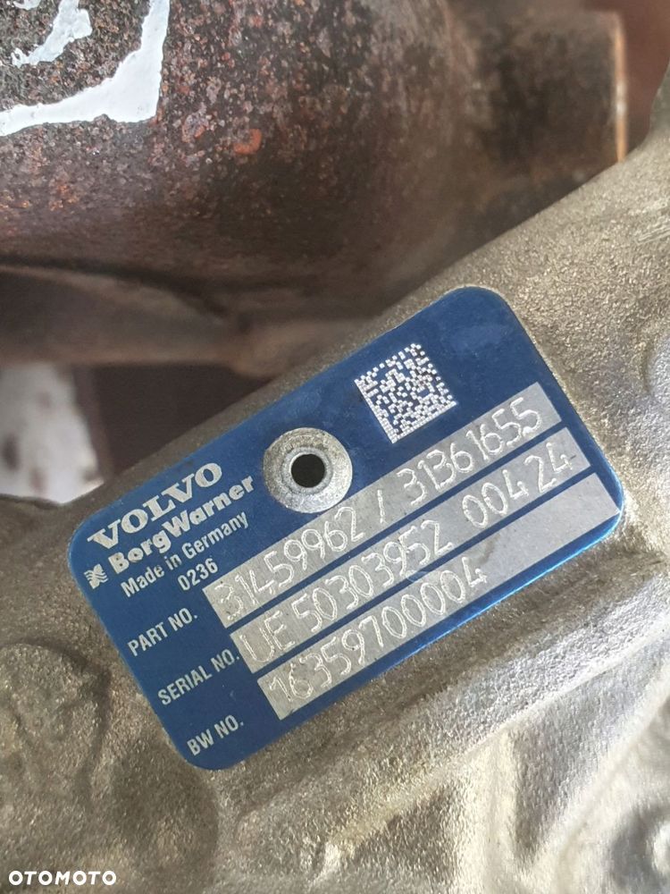 TURBOSPRĘŻARKA Volvo XC60 S60 V60 II 2.0 D4 _ turbo 31459962 31361665 - 2