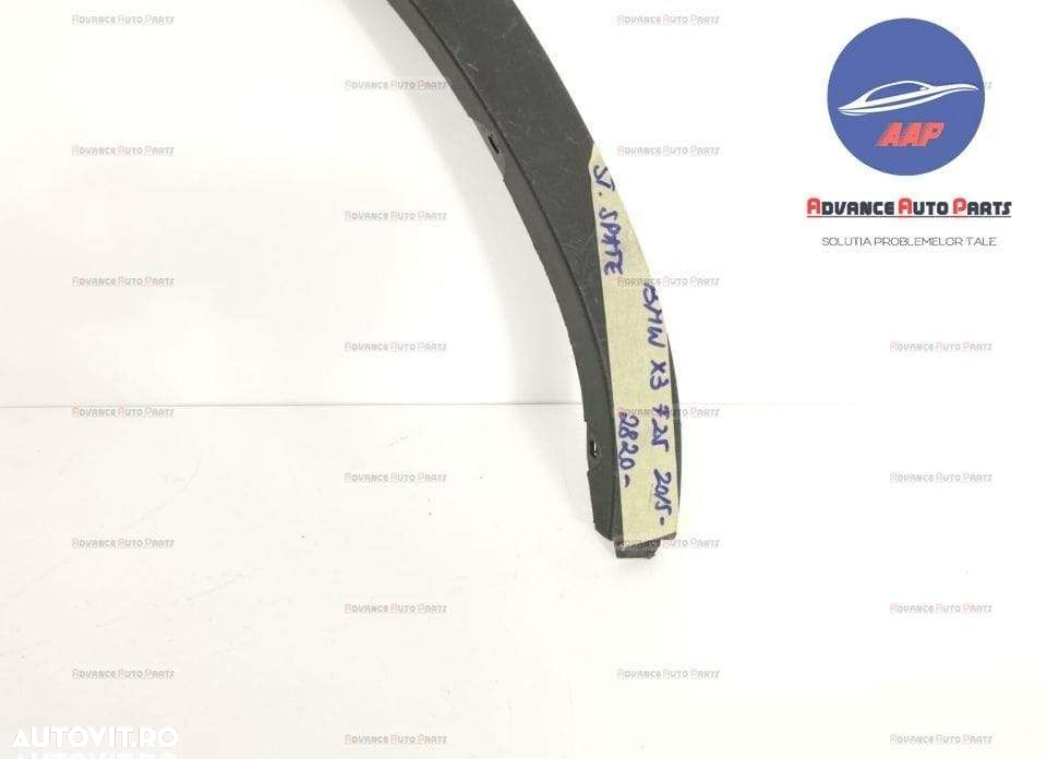 Bandou overfender stanga spate original in stare buna BMW  X3  F25 [fa - 8