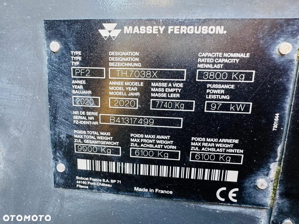 Massey Ferguson TH 70.38 - 10