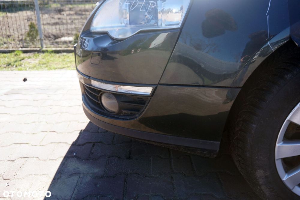 ZDERZAK PRZEDNI PASSAT B6 LC6S  ZIELONY VOLKSWAGEN 2005-2010 - 5