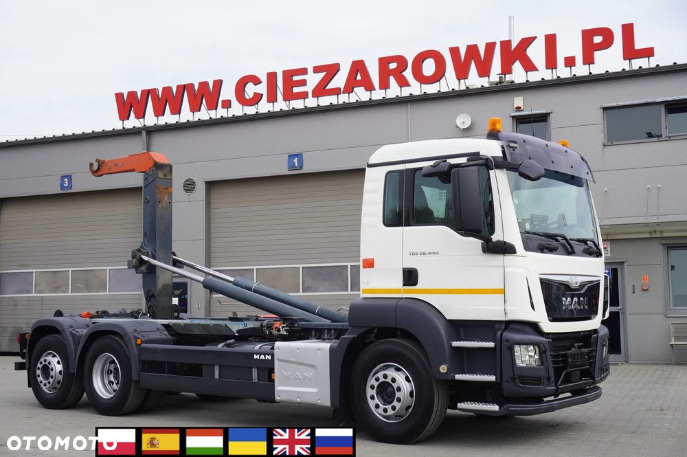 MAN TGS 26.440 6x2 E6 / Hakowiec Dalby 21 Ton / 3 oś skrętna - 1