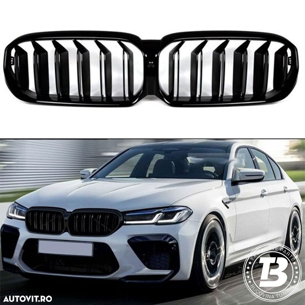 Grile compatibile cu BMW Seria 5 G30 G31 LCI M Design - 1
