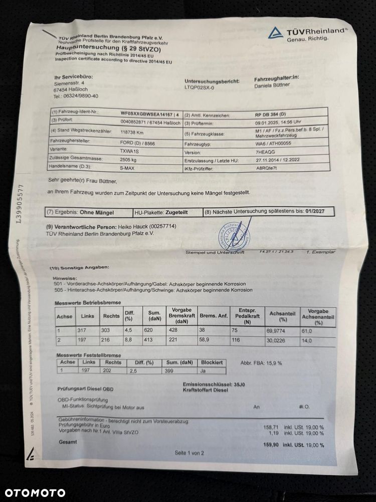Ford S-Max 2.0 TDCi DPF Titanium X - 36
