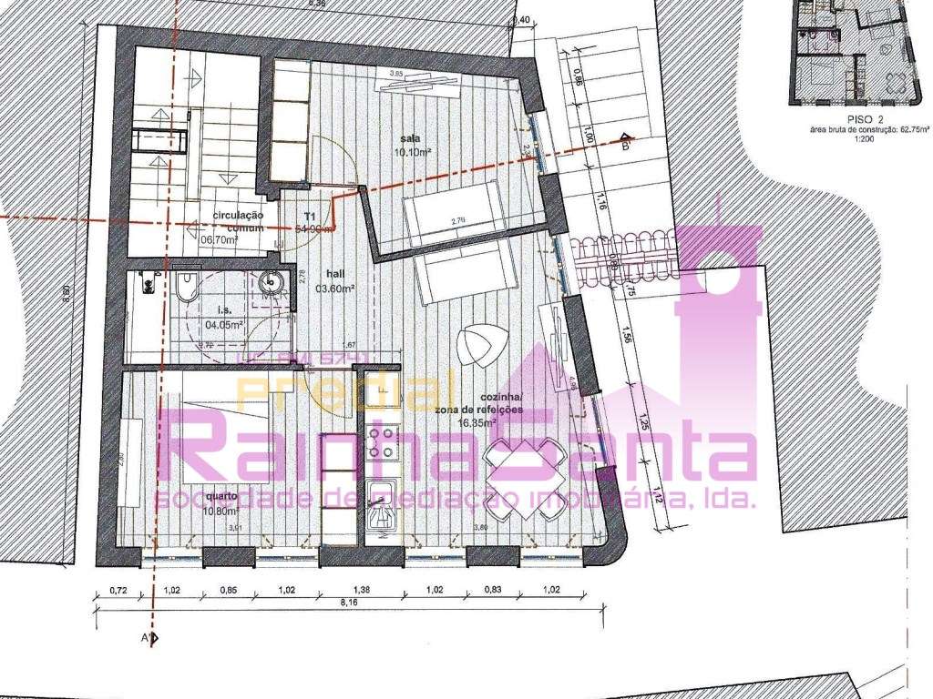 Prédio de 4 apartamentos (4 frações) NOVO - Grande imagem: 4/16