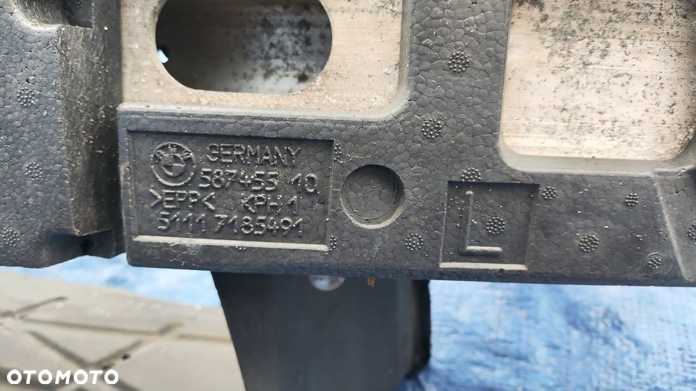 PAS PRZEDNI WZMOCNIENIE BELKA PRZÓD CHŁODNICA WODY KLIMATYZACJI WENTYLATOR KOMPLET BMW E63 E64 LCI LIFT 3.0i N53 - 12