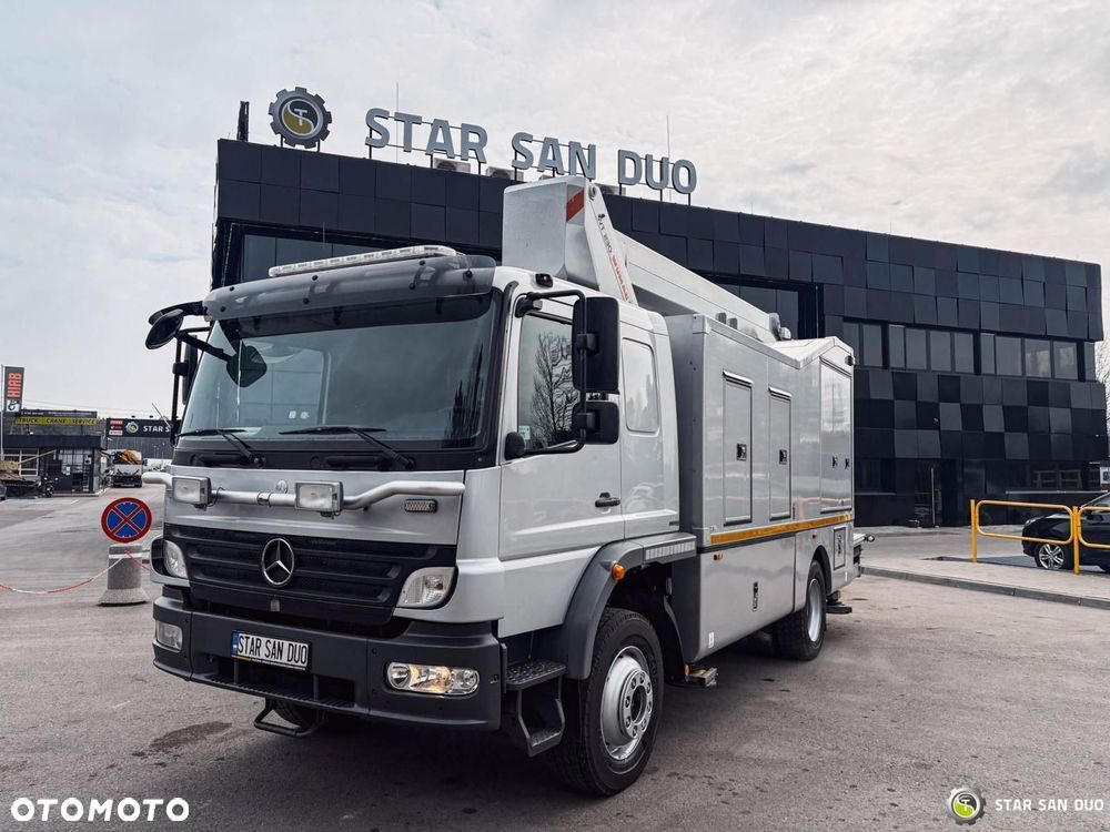 Mercedes-Benz Atego 1529 4x4  podnośnik Palfinger Wumag WT 230 - 9