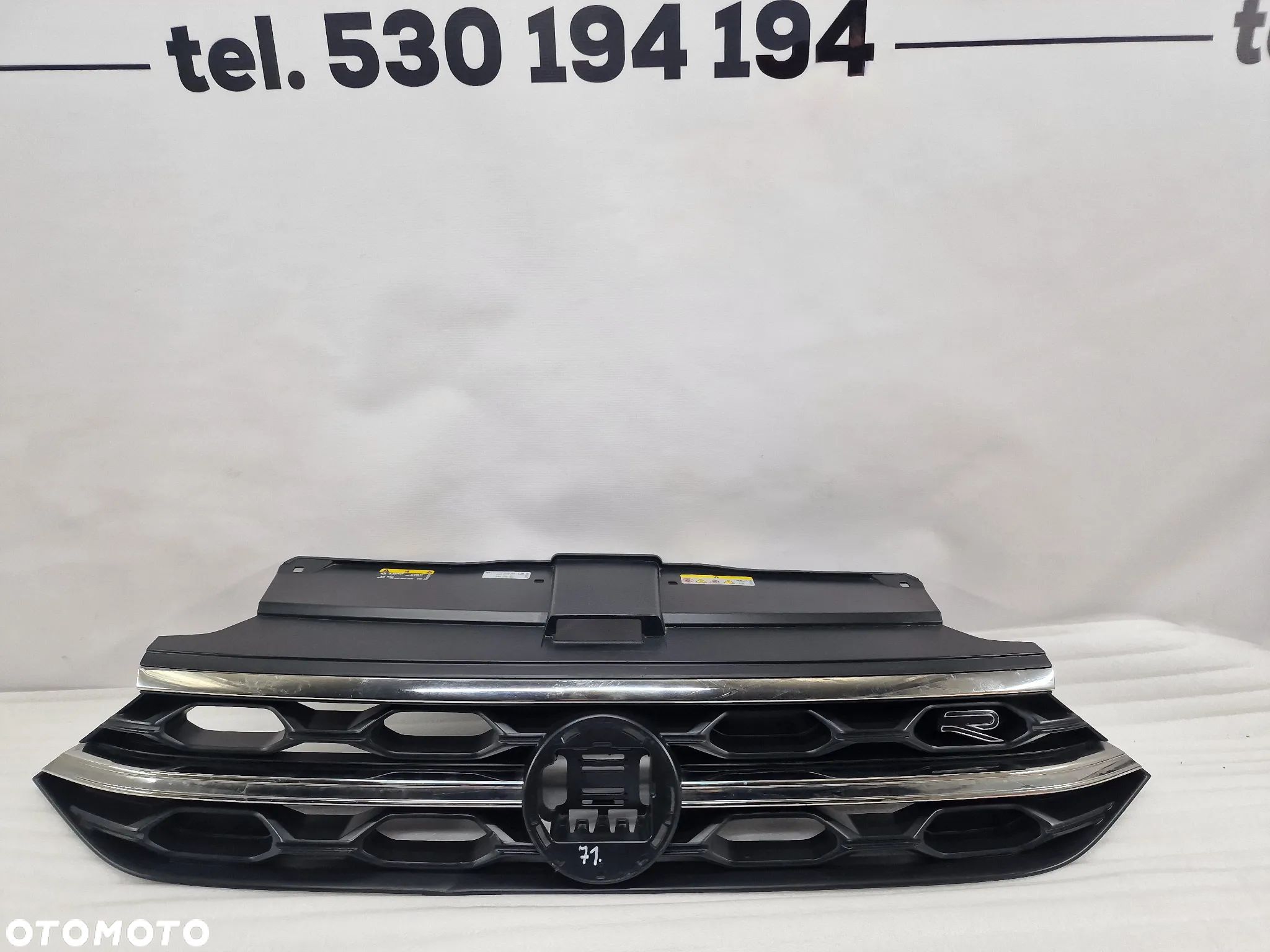 VW T-ROC 2GA LIFT R-LINE 20- ATRAPA / GRILL PRZEDNI PRZÓD , NR 2GA853653H , NR AUKCJI GL71 - 1