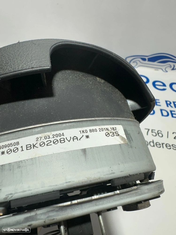 .Airbag Volante Guiador Original VW Volkswagen Golf 5 MK5 1K0880201N 2003 - 2011 - 7