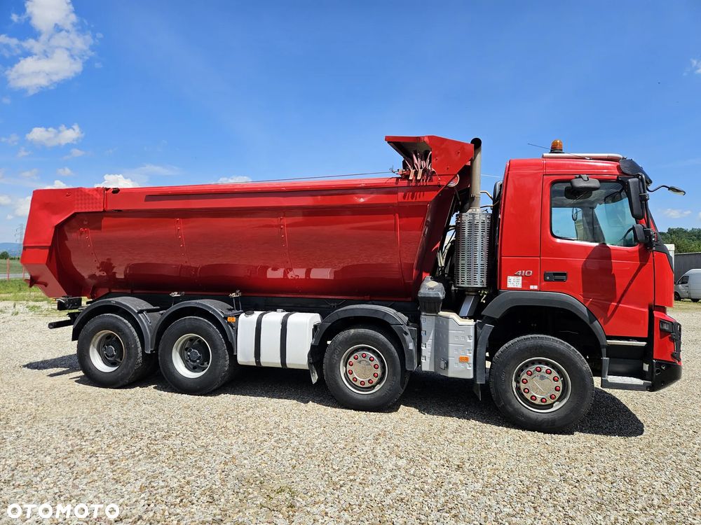 Volvo FMX 410 8X4 / EURO6 / MULDA / HYDRAULICZNA KLAPA / - 5